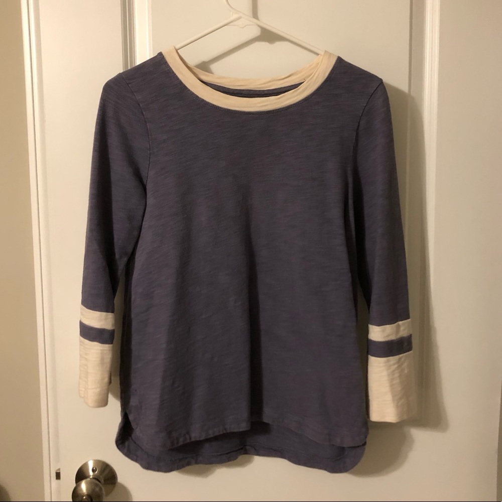 Madewell 3/4th sleeve tunic pullover